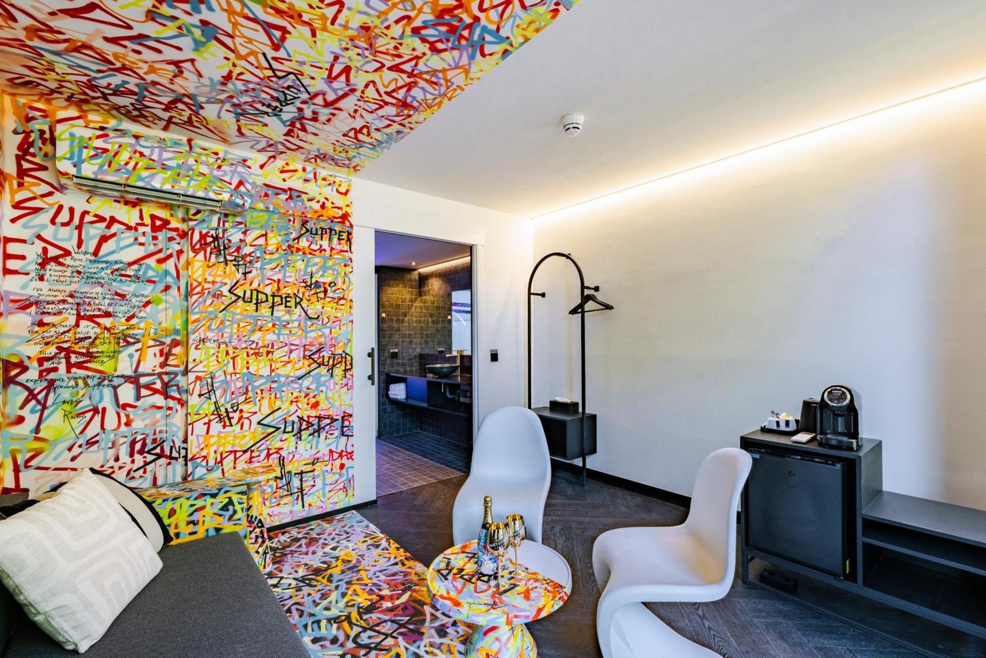Supper Hotel Amsterdam Bagian luar foto