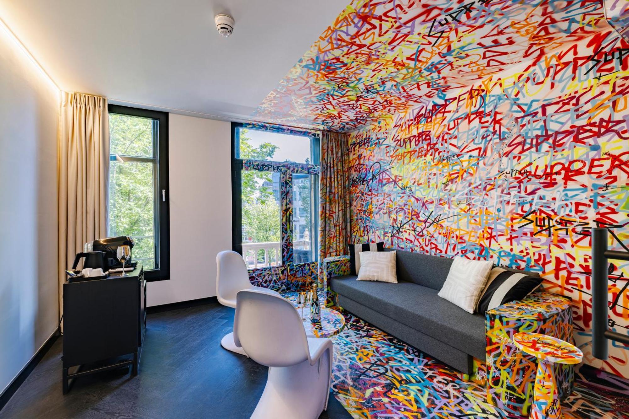 Supper Hotel Amsterdam Bagian luar foto
